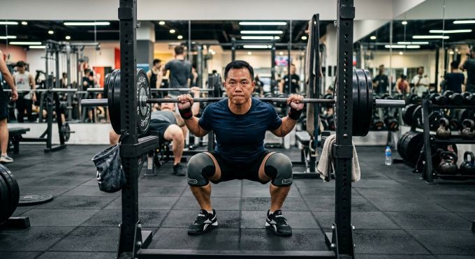 槓鈴深蹲